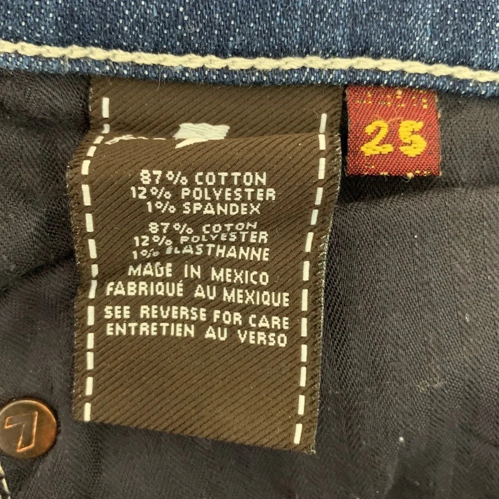 7 For All Mankind Women's Straight Leg Jean - Picture 8 of 8